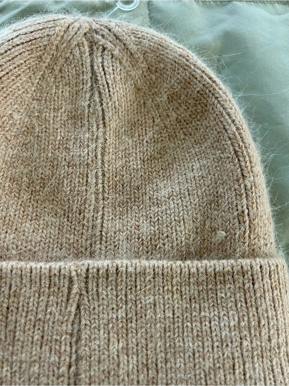 Lululemon Women’s Tan Knit Beanie with Logo
